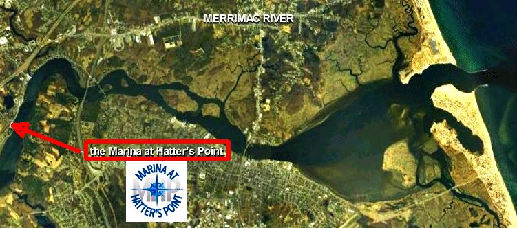 Aerial route Image to Hatte's Point